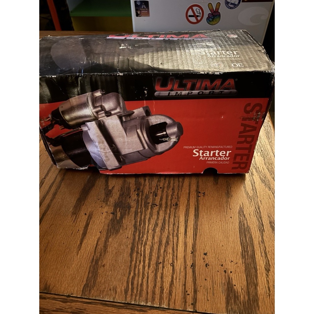 Ultima Import 16674 Starter Motor Toyota Pickup 4Runner Celica Corona 2.4L 22R